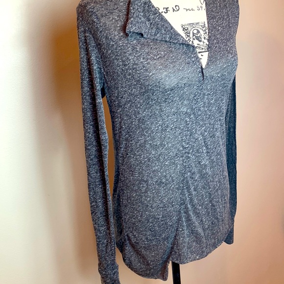 Elan Lightweight Asymmetrical Jersey Knit Top NEW! - Picture 2 of 8